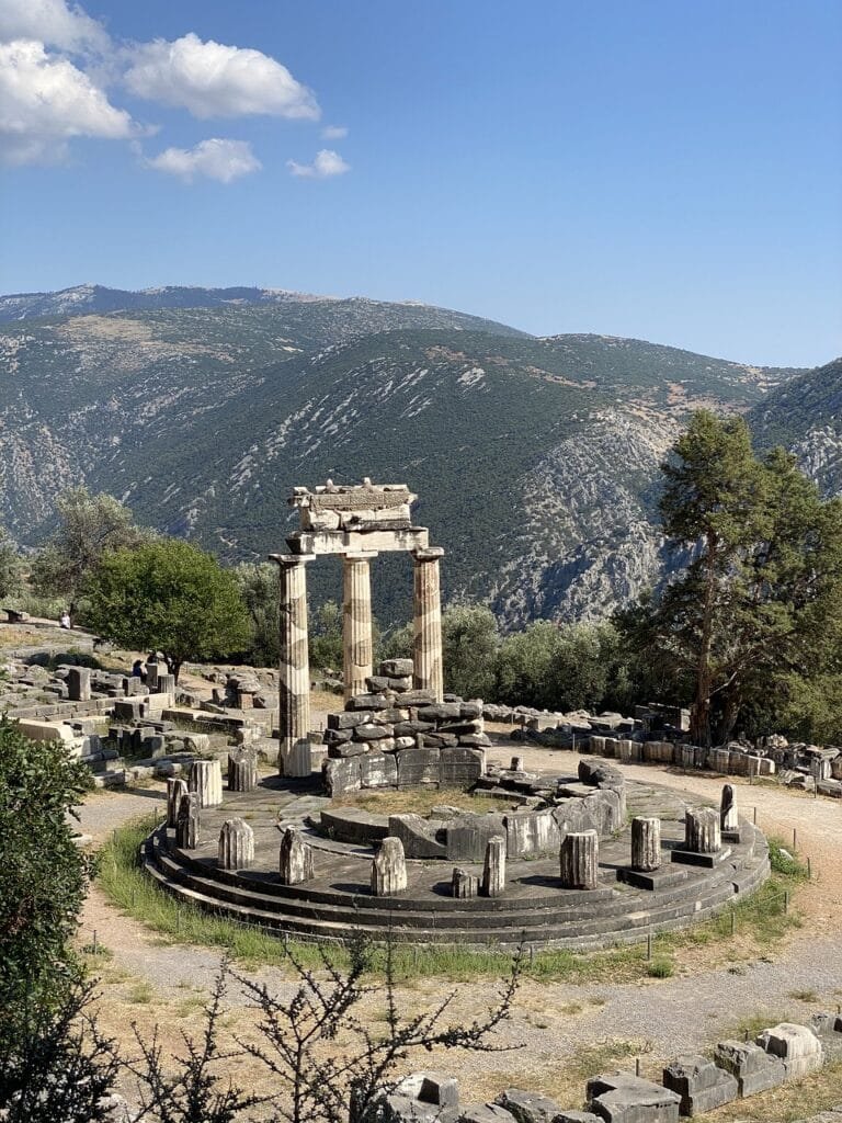 Delphi delfos, greece, oracle